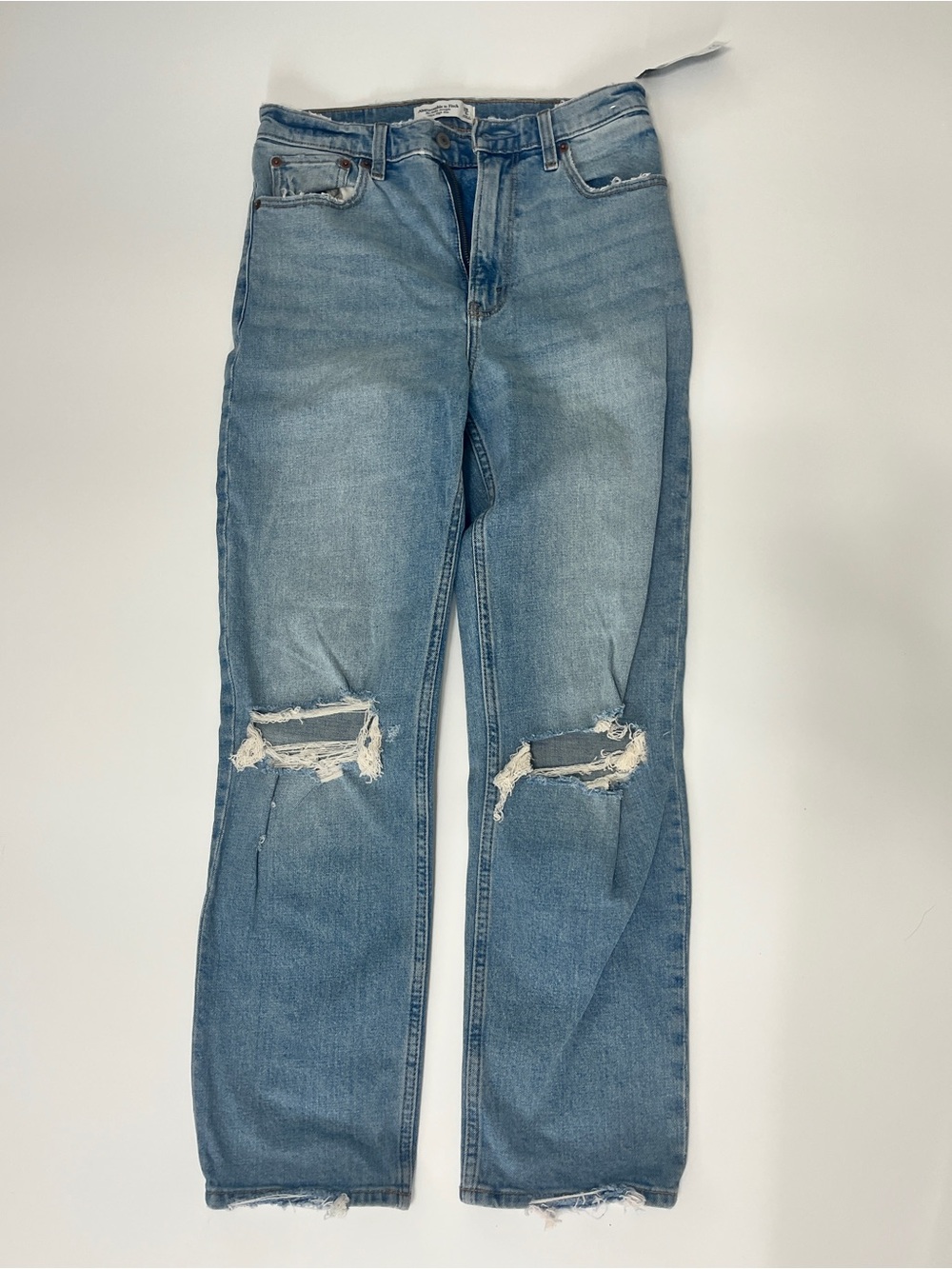 A&F new ankle straight ultra high rise jeans size 6/28